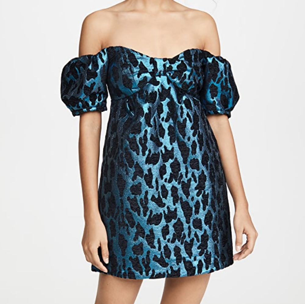 BB Dakota Spectrum Blue Mini Dress